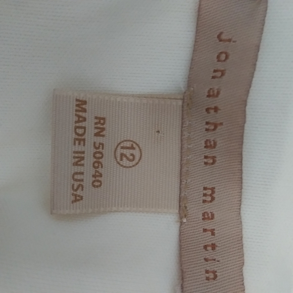 Jonathan Martin 12 Coquette Floral Lime on White Cotton Mini Dress - Picture 9 of 10